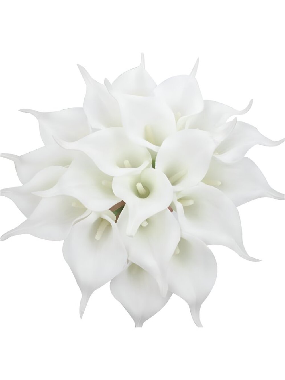 20pcs Calla Lily Bridal Wedding Bouquet Lataex Real Touch Artificial